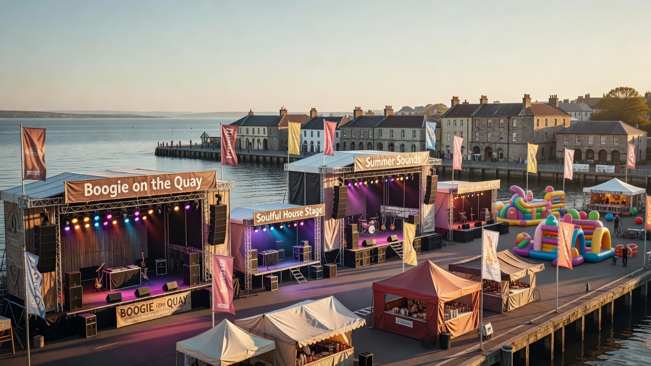 Christchurch Quay Prepares for a Three-Day Festival Lineup Spanning Soul to Family Fun