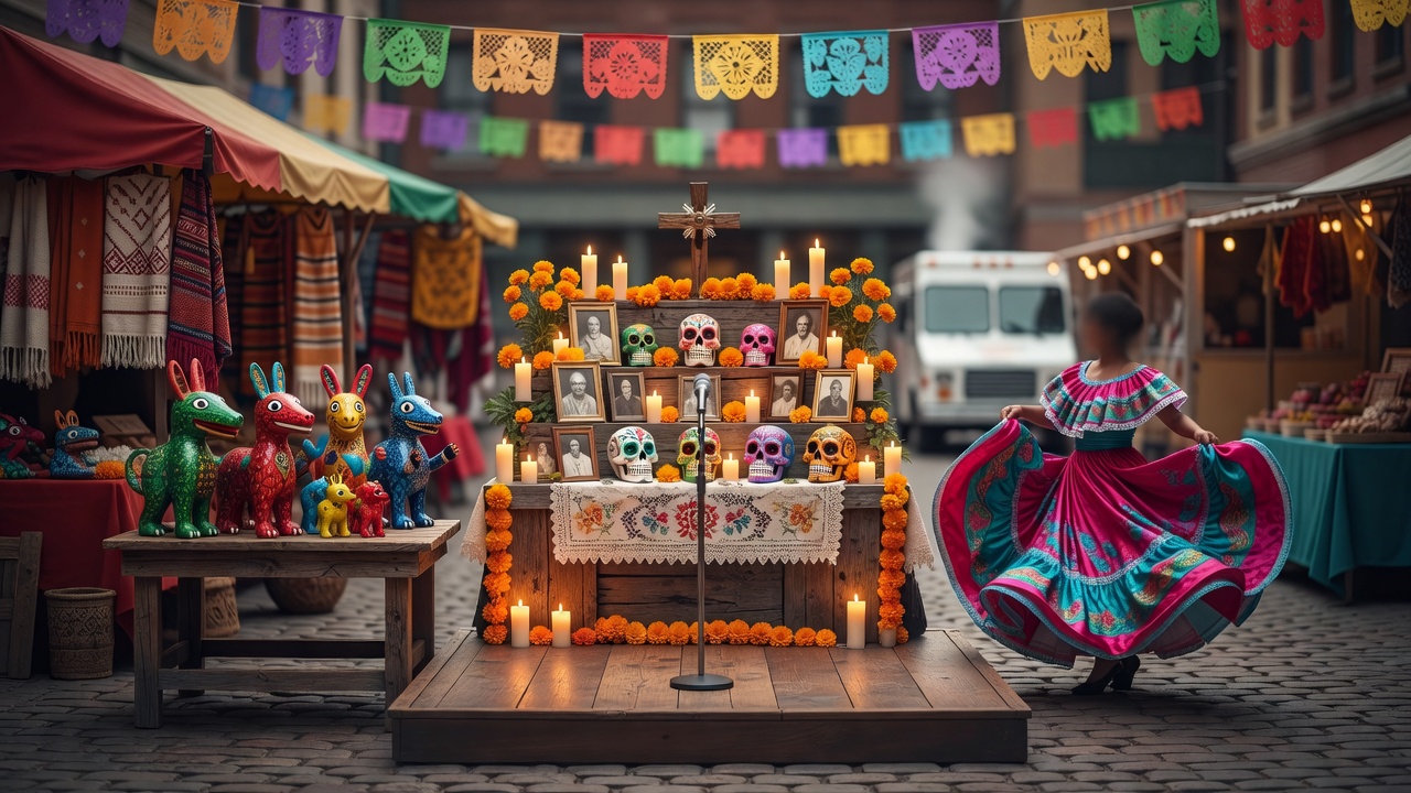 Oklahoma City's Día de Muertos Festival Returns for Its Seventh Year Downtown