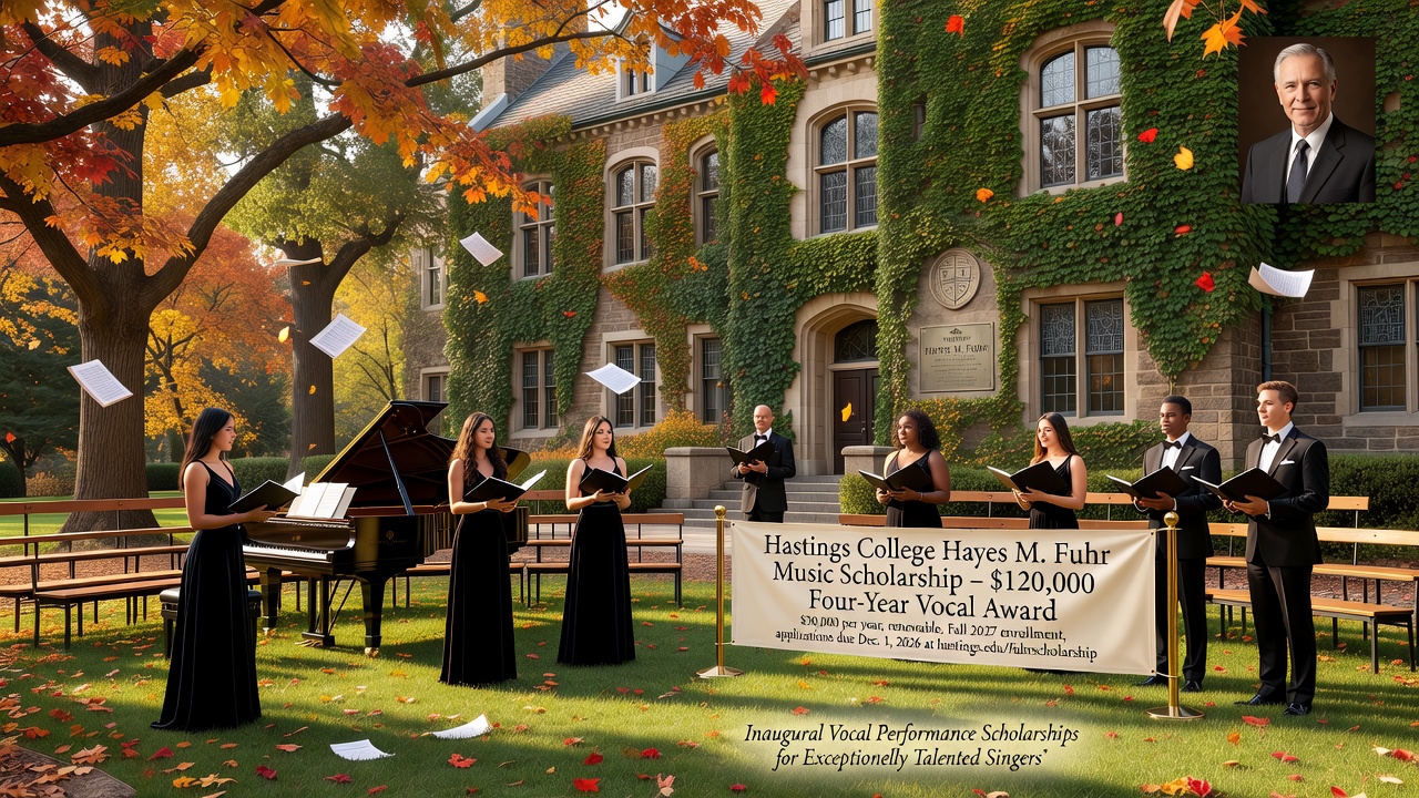 Hastings College Launches $120,000 Vocal Scholarship Honoring Longtime Music Director Hayes Fuhr