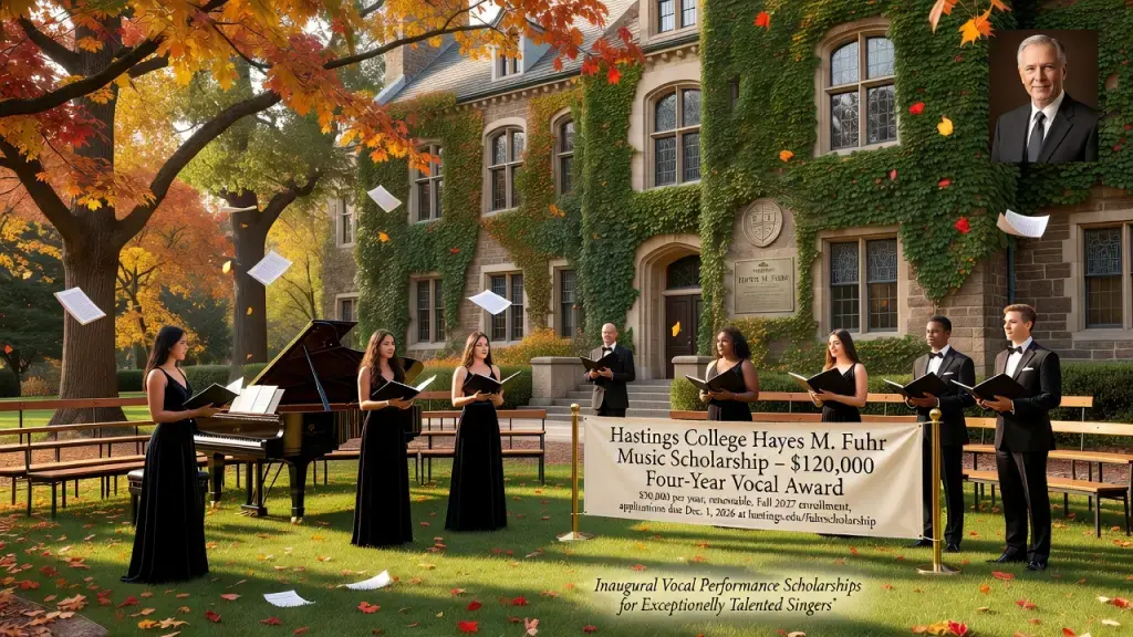 Hastings College Launches $120,000 Vocal Scholarship Honoring Longtime Music Director Hayes Fuhr